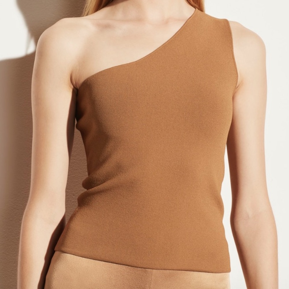 Vince One Shoulder Tank